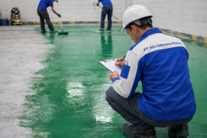 Inspeksi Pekerjaan Epoxy Lantai
