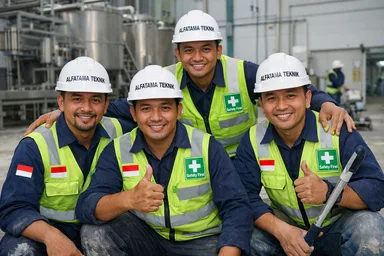 Proyek Epoxy Lantai Pabrik Makanan di Bekasi
